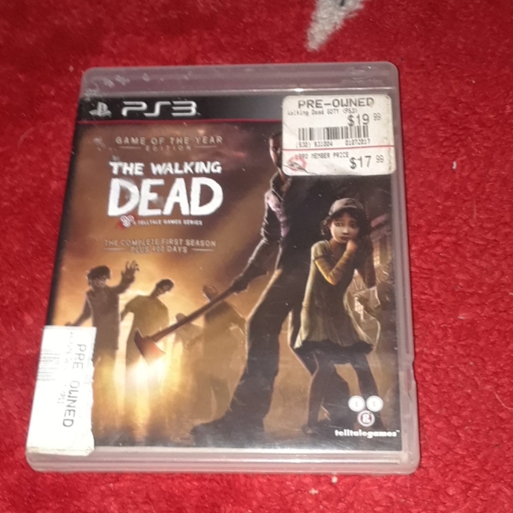 Walking dead ps3